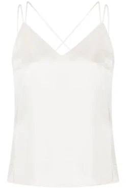 Dames top ecru