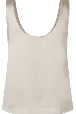 Dames top ecru
