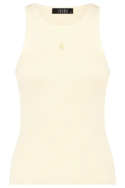 Dames top ecru