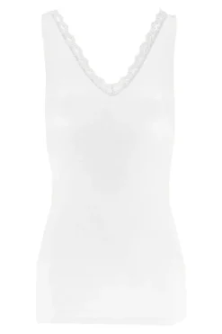 Dames top ecru