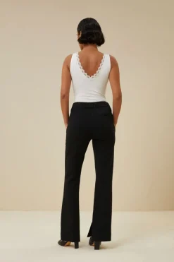 Dames top ecru
