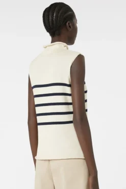 Dames top ecru