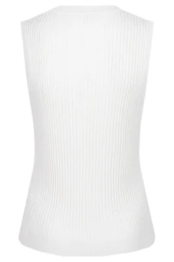 Dames top ecru