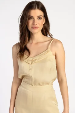 Dames top ecru