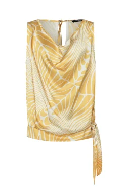 Dames top geel