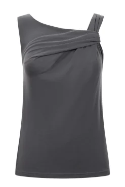 Dames top grijs