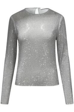 Dames top grijs