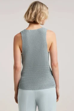 Dames top grijs