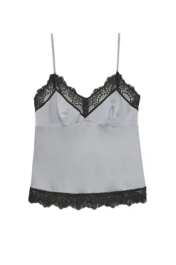 Dames top grijs