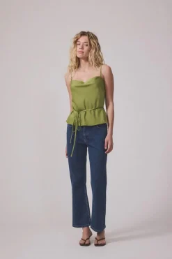 Dames top groen