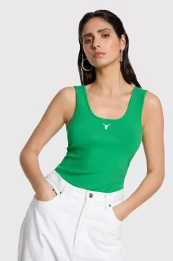 Dames top groen