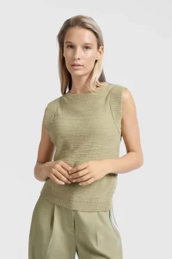 Dames top groen