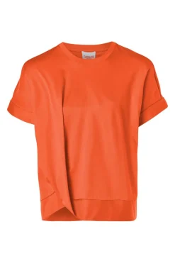 Dames top oranje