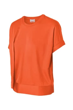 Dames top oranje