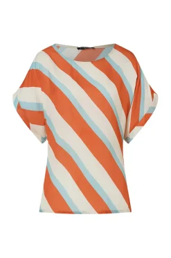 Dames top oranje