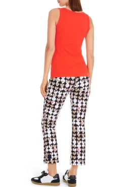 Dames top rood