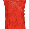 Dames top rood