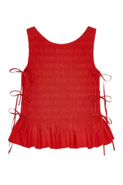 Dames top rood