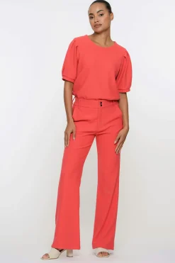 Dames top rood