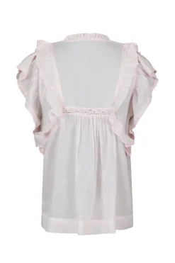 Dames top rose