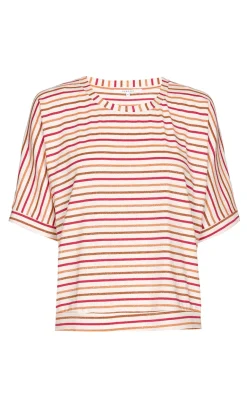 Dames top rose