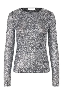 Dames top zilver