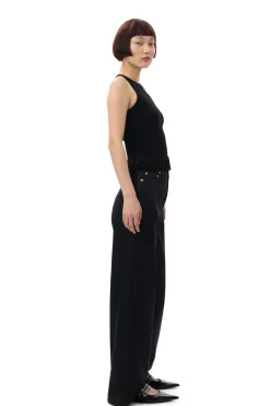 Dames top zwart