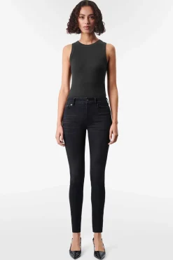 Dames top zwart