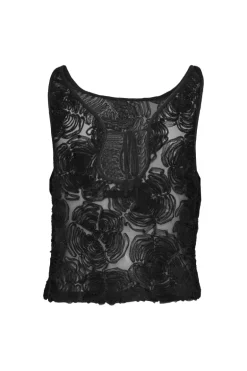 Dames top zwart
