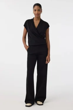 Dames top zwart
