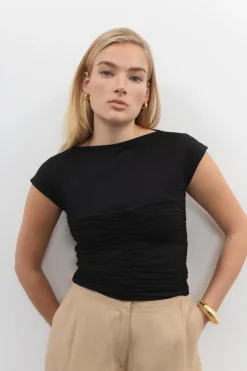 Dames top zwart