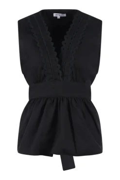 Dames top zwart