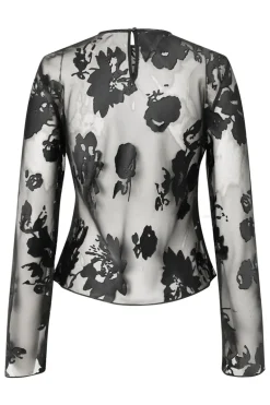 Dames top zwart
