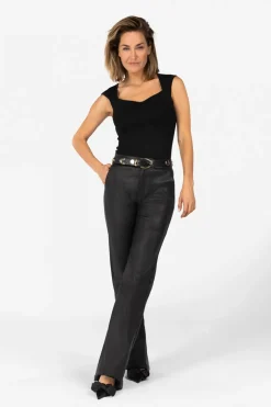 Dames top zwart