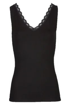 Dames top zwart