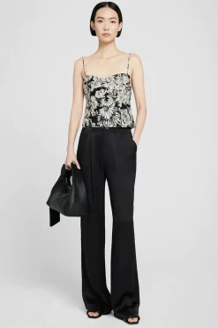 Dames top zwart
