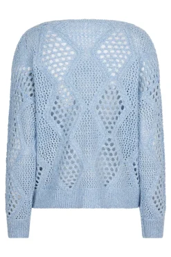 Dames trui blauw