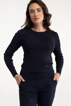 Dames trui blauw