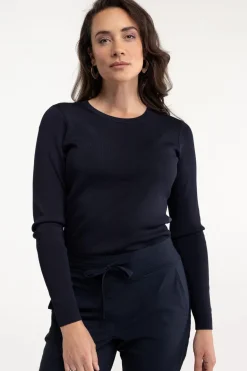 Dames trui blauw