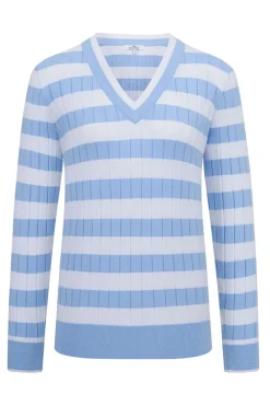 Dames trui blauw
