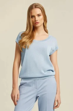 Dames trui blauw