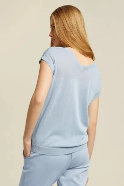 Dames trui blauw