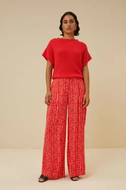 Dames trui rood