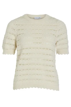 Dames t-shirt korte mouw bruin