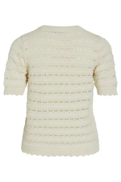 Dames t-shirt korte mouw bruin