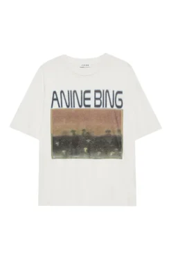 Dames t-shirt korte mouw ecru