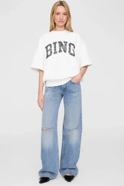 Dames t-shirt korte mouw ecru