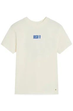 Dames t-shirt korte mouw ecru