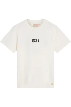 Dames t-shirt korte mouw ecru