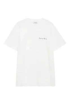 Dames t-shirt korte mouw ecru